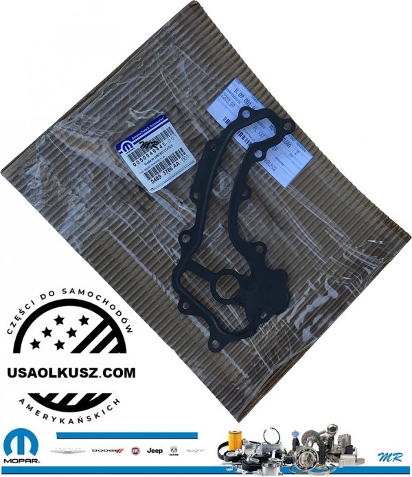 Uszczelka aluminiowej obudowy termostatu Jeep Grand Cherokee 3,6 V6 2016-
