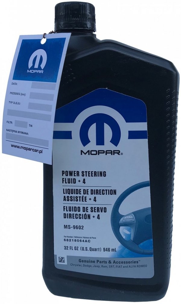 Płyn wspomagania układu kierowniczego +4 MOPAR MS-9602 - 946 mL