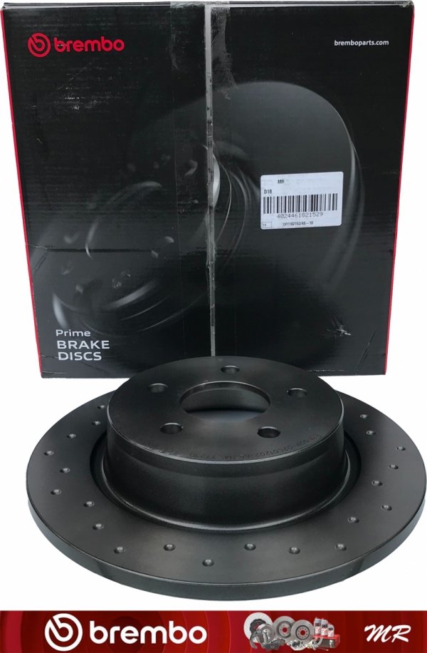 Tylne klocki + tarcze hamulcowe brembo XTRA 280mm Ford Kuga 2013-2016