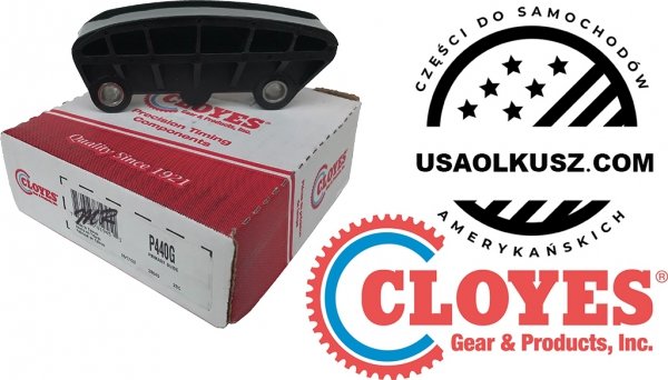 Prowadnica dolnego łańcucha rozrządu silnika lewa Ford Mustang 4,0 V6