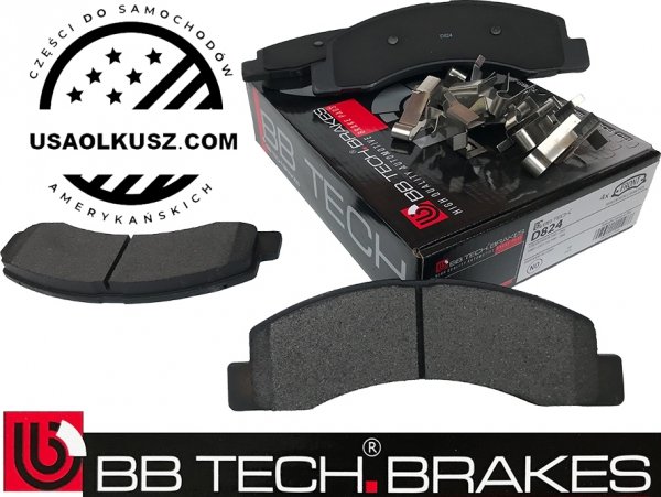 Przednie klocki + tarcze hamulcowe Ford F-350 F-450 F-550 4x4 -2004