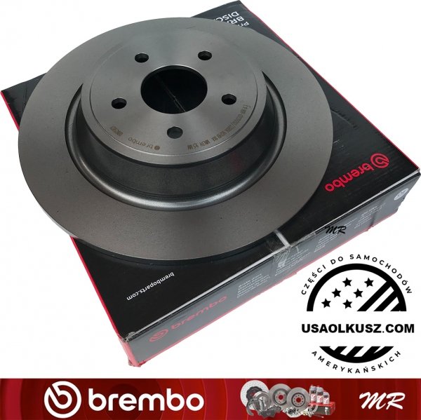 Tarcza hamulcowa tylna brembo 316mm Lincoln MKZ 2013-2016