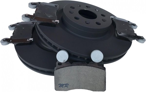 Przednie klocki + tarcze hamulcowe 345mm J6G Chevrolet Camaro 6,2 V8 2016-