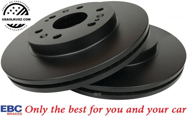 Przednie klocki GreenStuff + tarcze hamulcowe 330mm EBC seria PREMIUM GMC Yukon 2007-2008