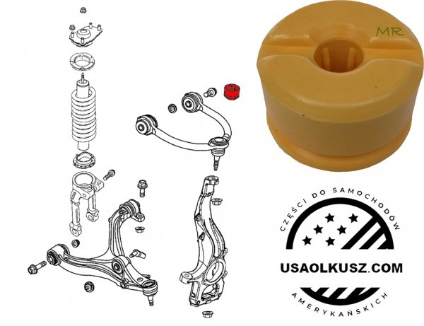 Odbój przedniego zawieszenia Jeep Grand Cherokee 2005-2010