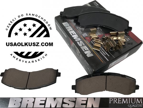 Przednie klocki + tarcze hamulcowe 350mm Ford F-150 F150 2021-2024