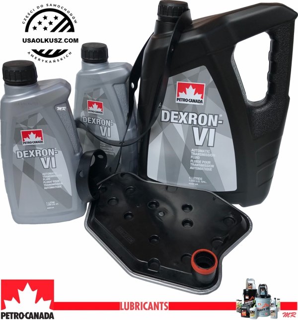 Filtr oraz olej Dextron-VI automatycznej skrzyni biegów 4R70W Ford F150 F250 F350