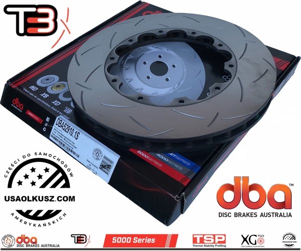 Przednie klocki DBA Xtreme Performance + tarcze hamulcowe DBA 5000 T3 Dodge Challenger SRT Hellcat Demon -2020