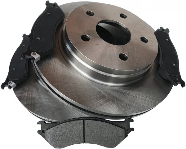 Przednie klocki oraz tarcze hamulcowe Dodge RAM 1500 2002-2005