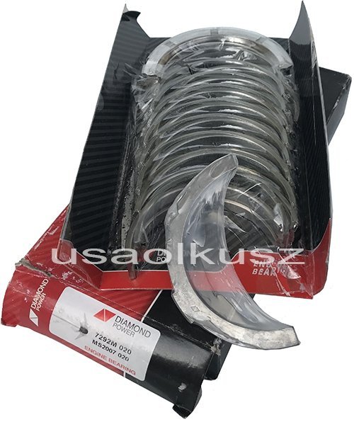 Panewki główne wału korbowego silnika 0,20 BLOK ŻELIWNY Mercury Grand Marquis 4,6 V8