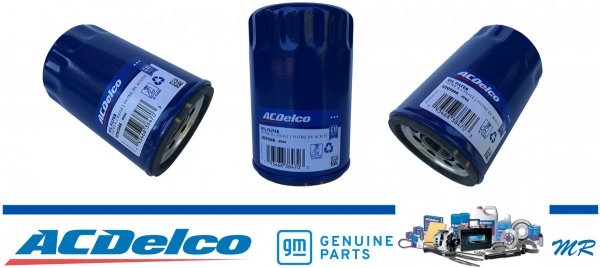 Filtr + olej ACDelco 5W30 GMC Acadia 3,6 V6 2011-
