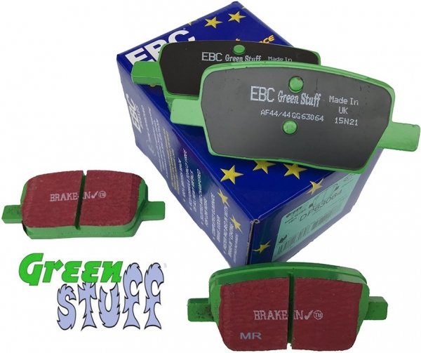Tylne klocki GreenStuff + tarcze hamulcowe 315mm EBC seria Premium Cadillac CT6
