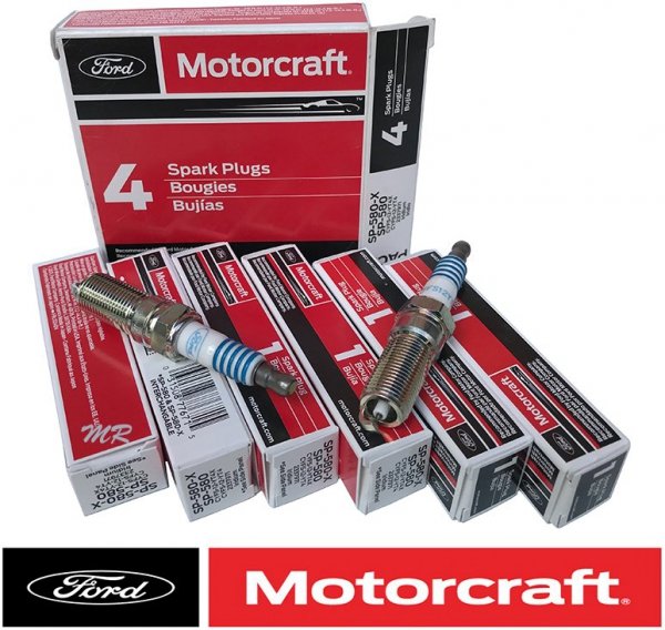Świece zapłonowe IRYDOWE MOTORCRAFT SP580 Ford F-150 F150 3,5 V6 EcoBoost Turbo