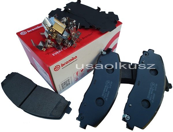 Klocki hamulcowe przednie tarcze 330mm Volkswagen Routan 2012-