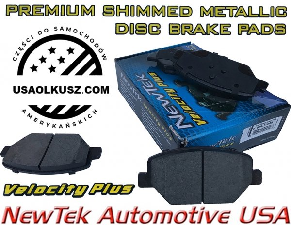 Klocki hamulcowe przednie do tarcz 321mm Chevrolet Camaro 2016-