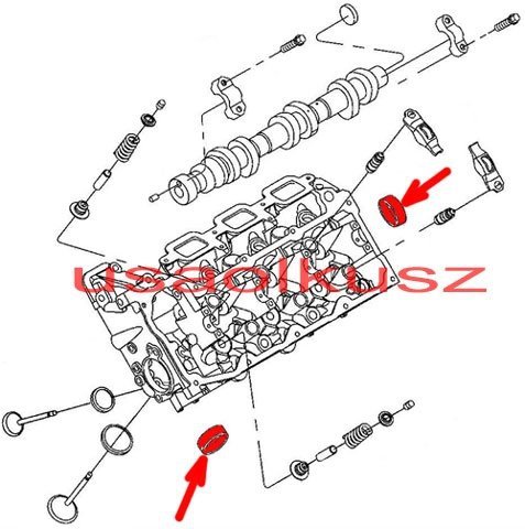 Brok zaślepka głowicy 31,75 mm Jeep Commancer 3,7 V6