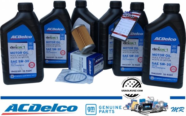 Filtr olej silnikowy 5W30 Dexos1 Gen3 Full Synthetic API SP ACDelco Oldsmobile Intrigue 3,5 V6