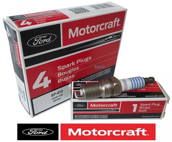 Zestaw 6 świec zapłonowych MOTORCRAFT SP413 Ford Freestyle 2007