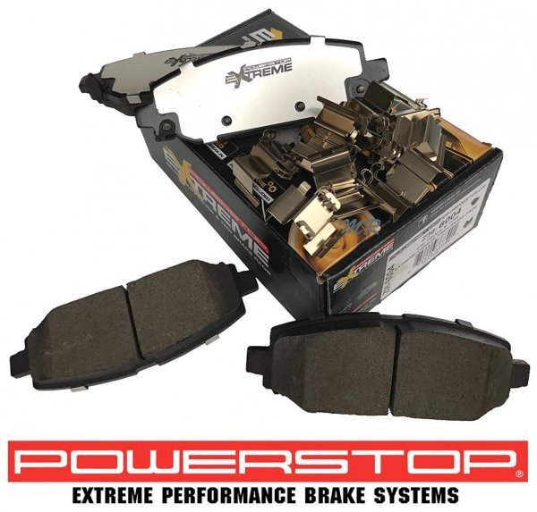 Klocki hamulcowe tylne POWERSTOP Z36 EXTREME Jeep Wrangler JL 2018- BR2 / BR6