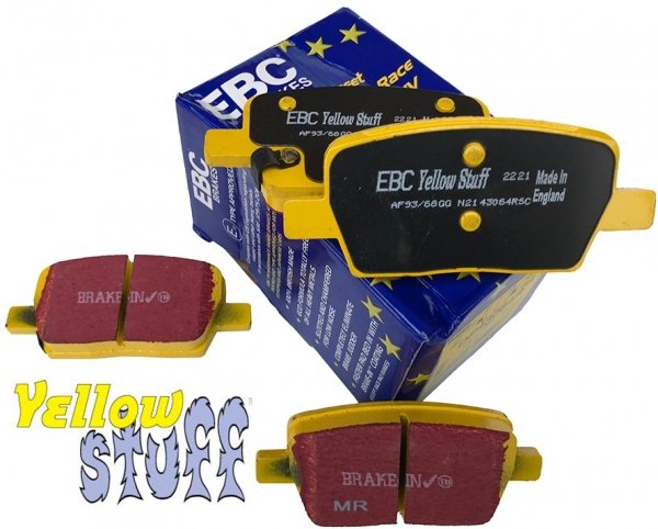 Klocki hamulcowe tylne EBC YellowStuff Chevrolet Camaro 2016-