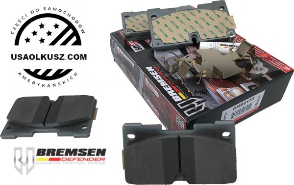 Klocki hamulcowe przednie DEFENDER GMC Sierra 1500 2019-