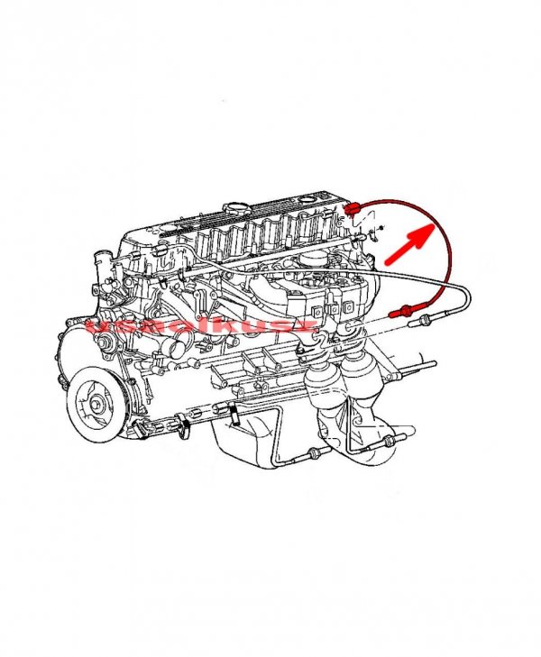 Sonda lambda przednia tylnego katalizatora MOPAR Jeep Grand Cherokee 4,0 2004
