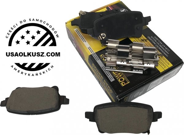 Tylne klocki + wentylowane tarcze hamulcowe 350mm Jeep Wrangler JL 2020-