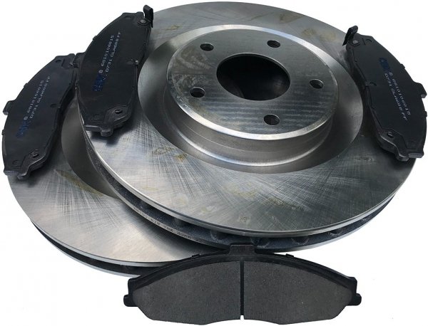 Przednie klocki + tarcze hamulcowe 325mm Cadillac XLR 4,6 V8