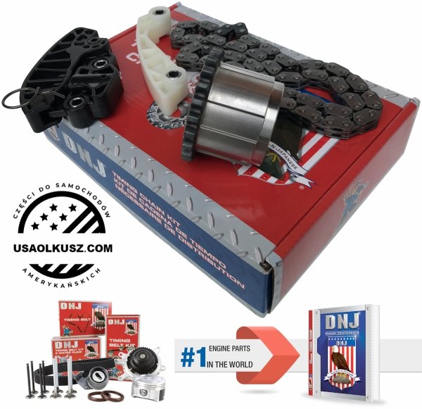 Rozrząd łańcuch napinacz ślizg koło zębate Jeep Grand Cherokee V8 2009-