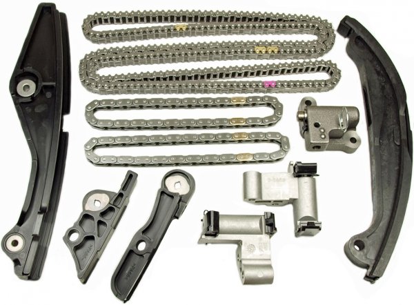 Zestaw rozrządu silnika prowadnice napinacze łańcuchy Ford Fusion 3,5 V6 iVCT 2011-2012