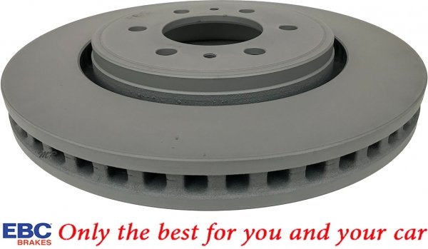 Przednie klocki GreenStuff + tarcze hamulcowe EBC seria Premium Ford Expedition 2011-2021