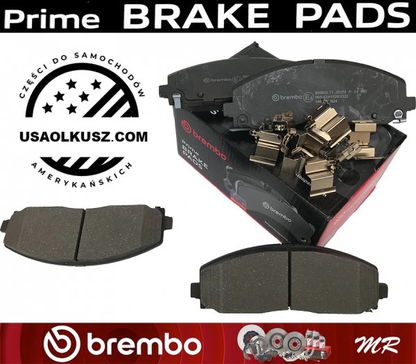 Klocki oraz tarcze hamulcowe przednie 330mm BREMBO Fiat Freemont 2012-