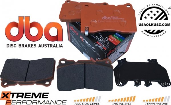 Klocki hamulcowe przednie DBA Xtreme Performance Cadillac CTS 2004-2019