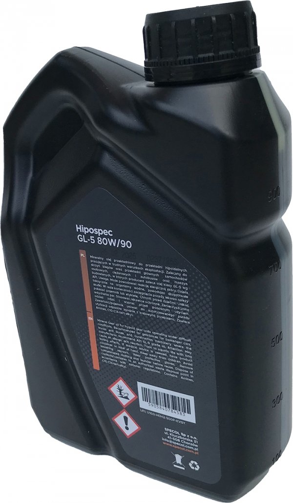 Olej przekładniowy 80W-90 80W90