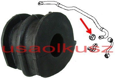 Guma stabilizatora tylnego 17-18mm Nissan Qashqai