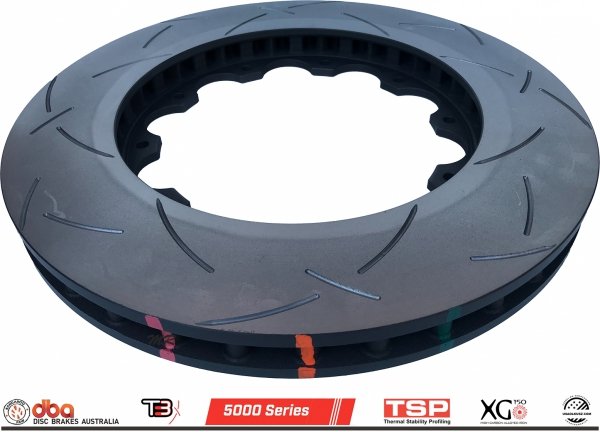 Przednie klocki EBC GreenStuff + tarcze hamulcowe DBA T3 Dodge Challenger SRT Hellcat Demon -2020