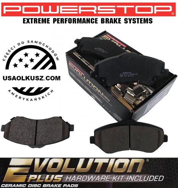 Klocki hamulcowe przednie POWERSTOP Z17 EVOLUTION PLUS Chrysler Voyager Town Country 2008- 2016