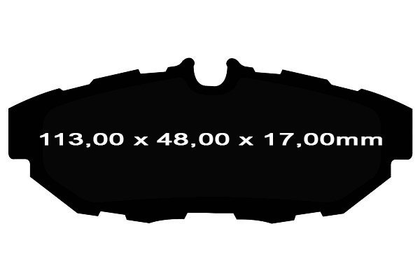 Tylne klocki GreenStuff + NACINANE tarcze hamulcowe EBC seria BSD Ford Mustang 2005-2014