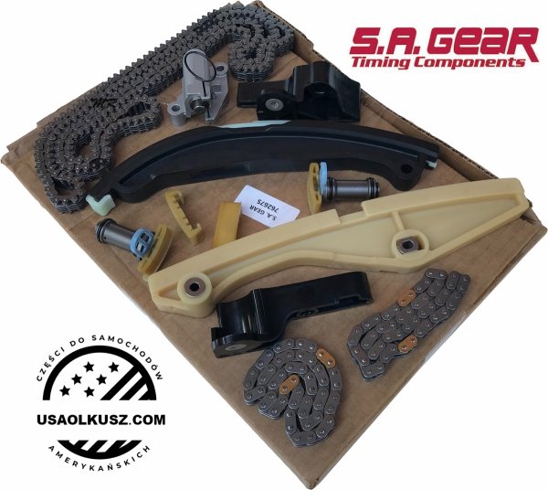 Zestaw rozrządu silnika bez koła zębatego wału Ford F-150 F150  V6 Naturally Aspirated 2011-