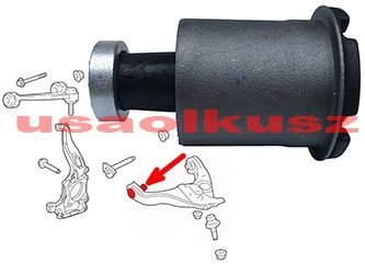 Tuleja przedniego dolnego wahacza przednia Ford Expedition 2009-2016