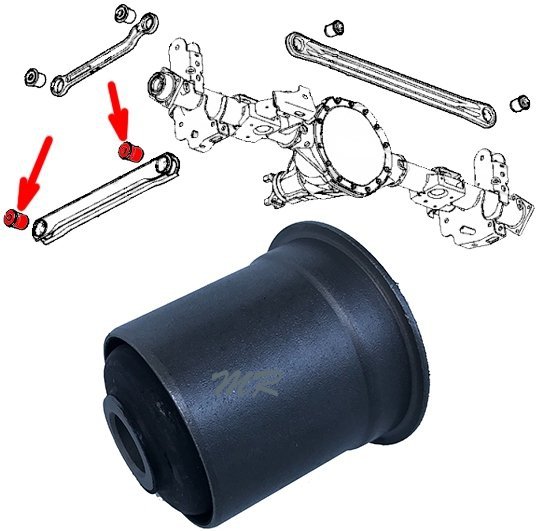 Tuleja tylnego dolnego wahacza Chevrolet Tahoe 2000-2013