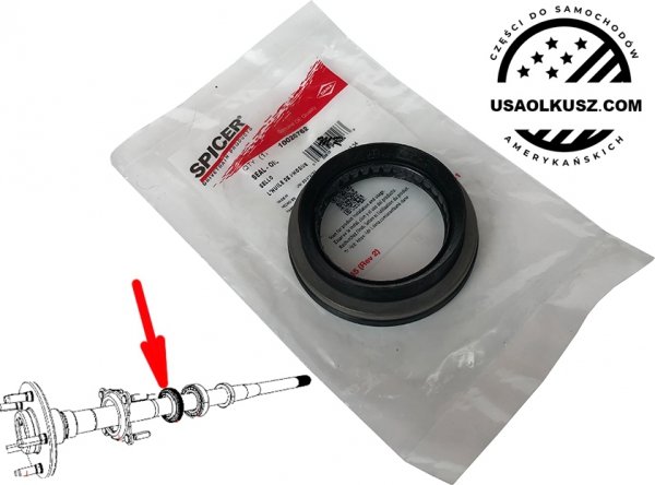 Uszczelniacz półosi tylnego mostu M220 Jeep Gladiator JT