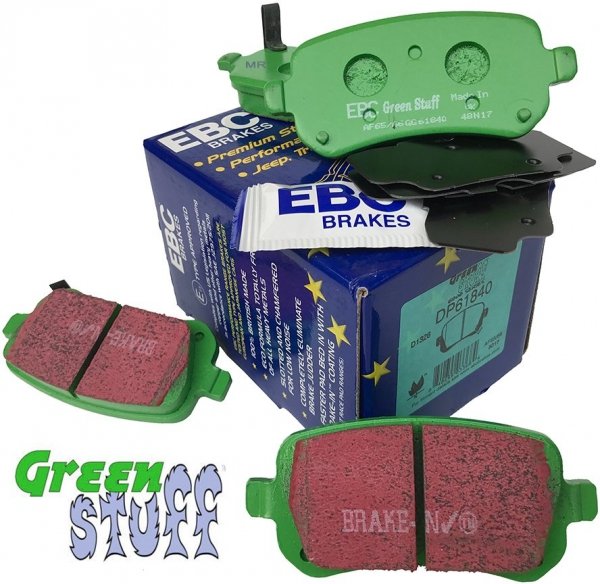 Klocki hamulcowe tylne EBC GREENSTUFF Dodge Grand Caravan 2008-