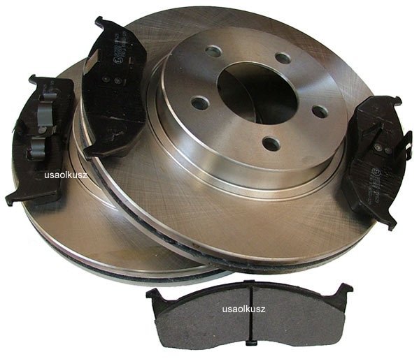 Tarcze oraz klocki hamulcowe przednie 282mm Chrysler Dodge Intrepid