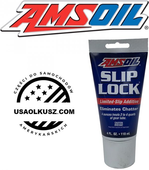 Dodatek do oleju przekładniowego AMSOIL Slip Lock modyfikator tarcia mostów z LSD 