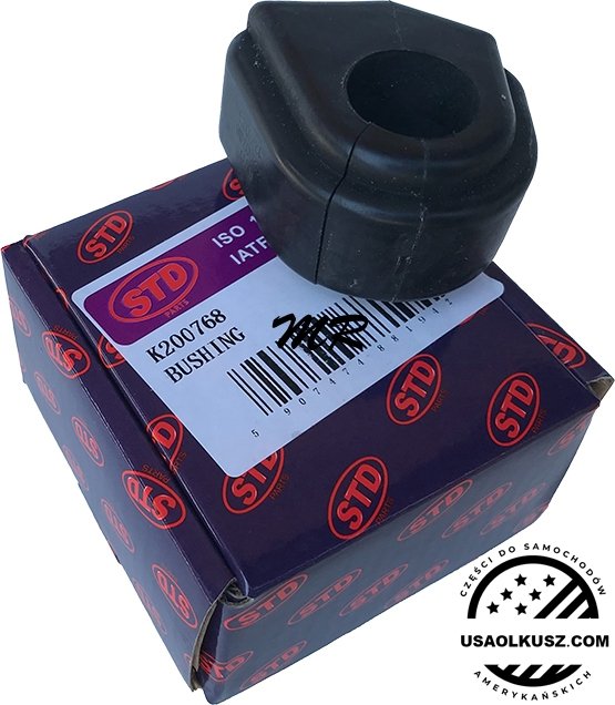 Tuleje gumy tylnego drążka stabilizatora 23mm Chevrolet Traiblazer 2002-2009