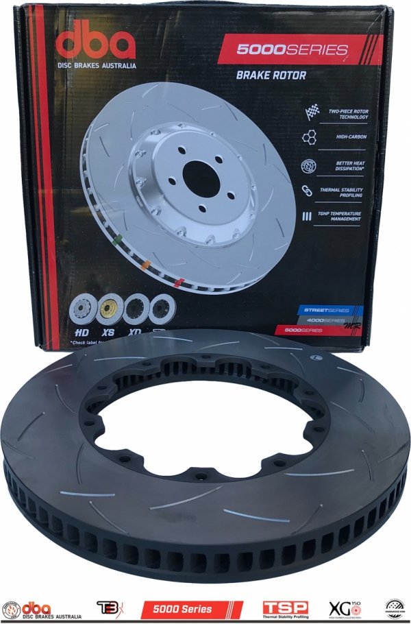 Tarcza hamulcowa przednia 370mm do zacisków 6 tłoków Chevrolet Camaro SS 2016-