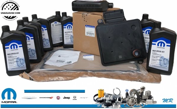 Filtr + olej automatycznej 8 stopniowej skrzyni biegów 850RE MOPAR Jeep Gladiator JT -2023