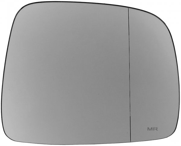 Szkło lusterka prawe ASFERYCZNE + MOCOWANIE Jeep Liberty 2002-2007