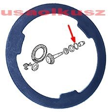 Podkładka regulacyjna 0,50mm wałka ataku mostu 9,25 Dodge Durango